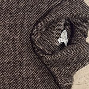 APRICOT Dark Brown Sweater Poncho